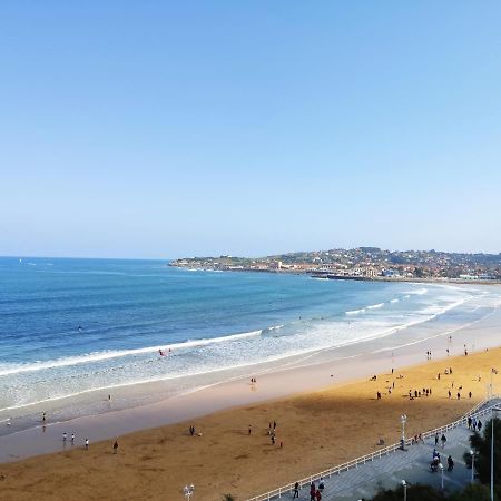Apartamento Ezcurdia 22 Playa De San Lorenzo Primera Linea Gijón Exteriér fotografie